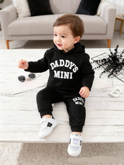 Trendy Cool Kids Casual Sports Hoodie Set