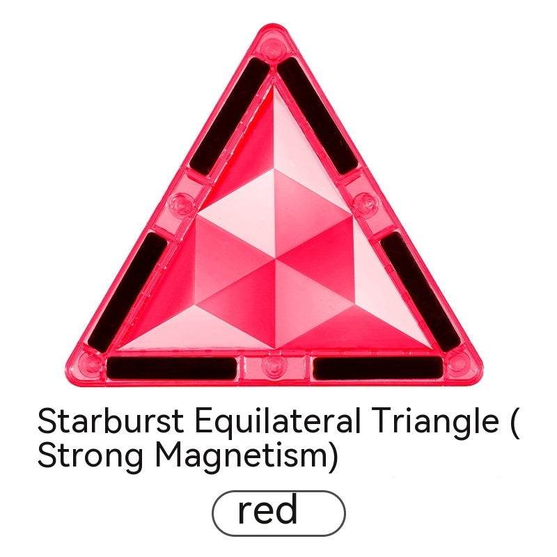 Color Window Asterism Magnetic Building Blocks Assembly