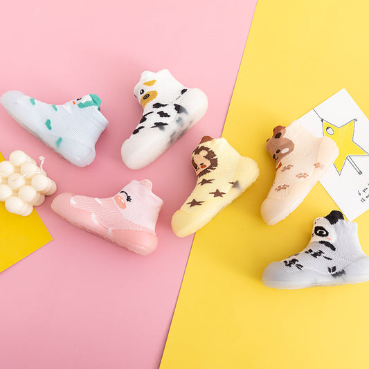 New Children's Socks Baby Toddler Soft-soled Floor Shoes