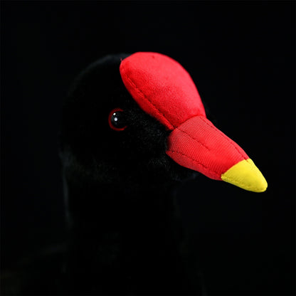 Black Water Chicken Plush Toy Red Bone Top