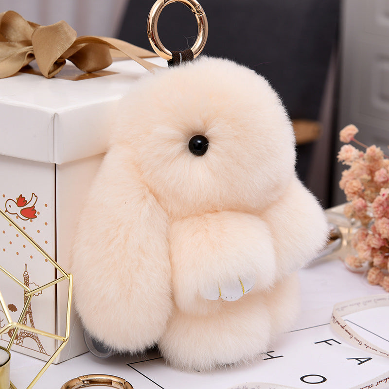 Fashionable Cotton Cute Rabbit Keychain Pendant