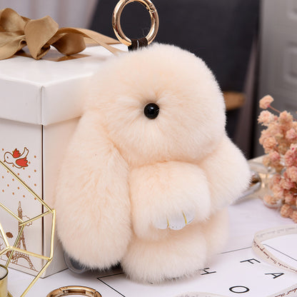 Fashionable Cotton Cute Rabbit Keychain Pendant