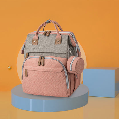 New Mommy Backpack Can Hang Baby Stroller Baby Bag Folding Crib Mommy Bag