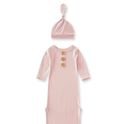 Bamboo Fiber Knotted Baby Bodysuit