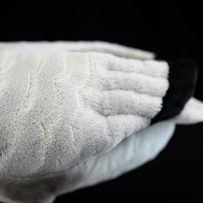 Plumage Toy Of The Brant Bird, White-headed Goose Doll