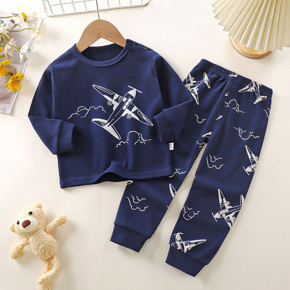 Cotton Autumn New Boys' Pajamas Suit
