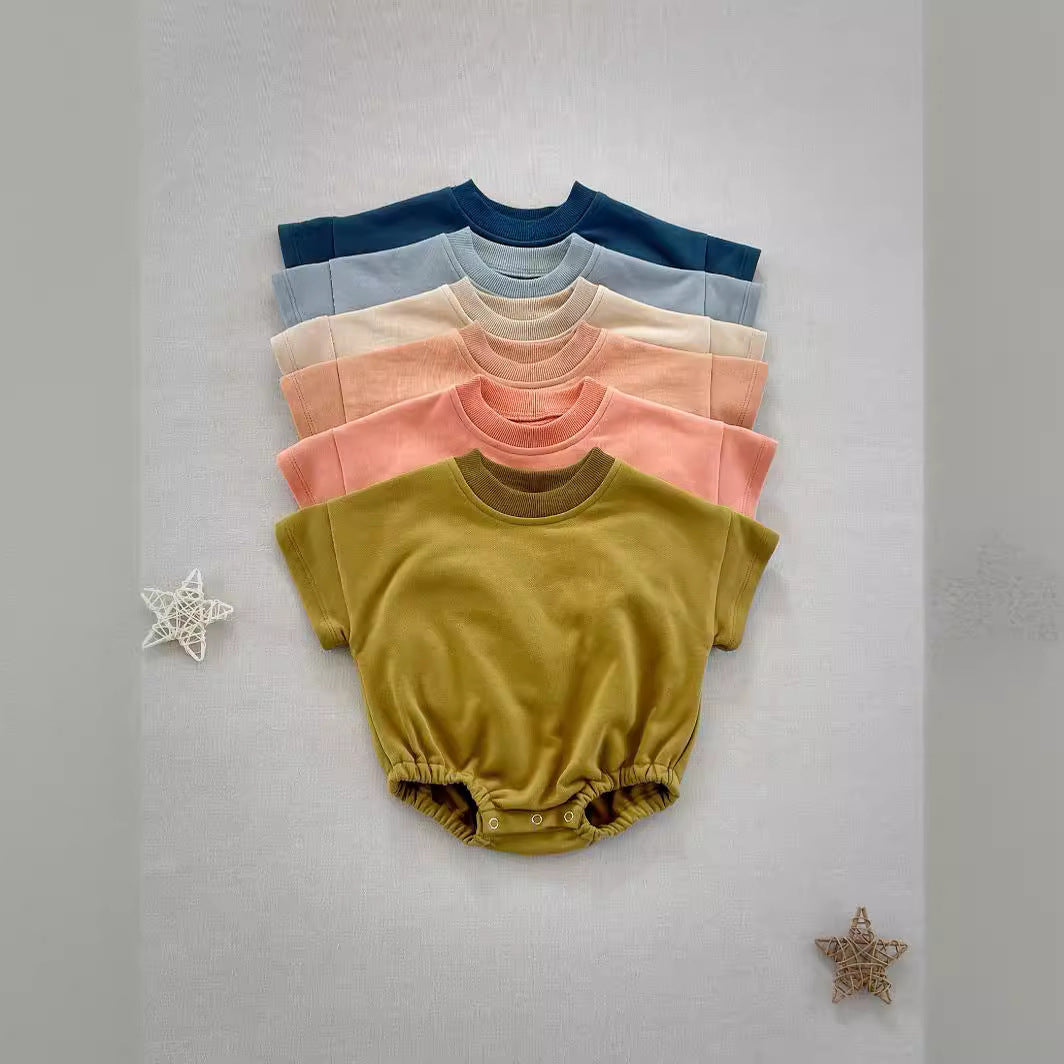 New Korean Style Ins Infant Rompers Spring And Autumn Clothing
