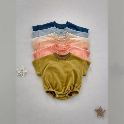 New Korean Style Ins Infant Rompers Spring And Autumn Clothing
