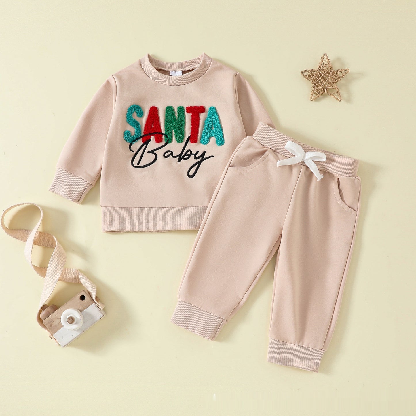 Baby Fashion Solid Color Children's Sweater