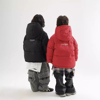 Children's Winter Warm White Duck Down Jacket Boys New