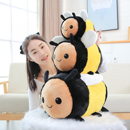 Cartoon bee ladybug plush toy