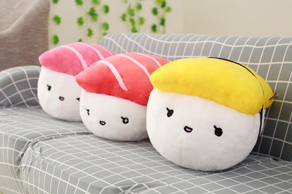 Sushi Rice Shape Stuffed Throw Pillow Cushion Toy