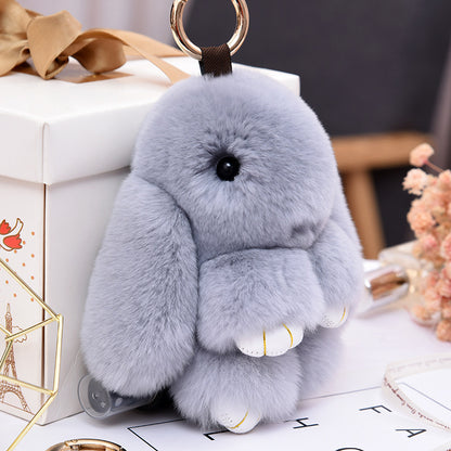 Fashionable Cotton Cute Rabbit Keychain Pendant