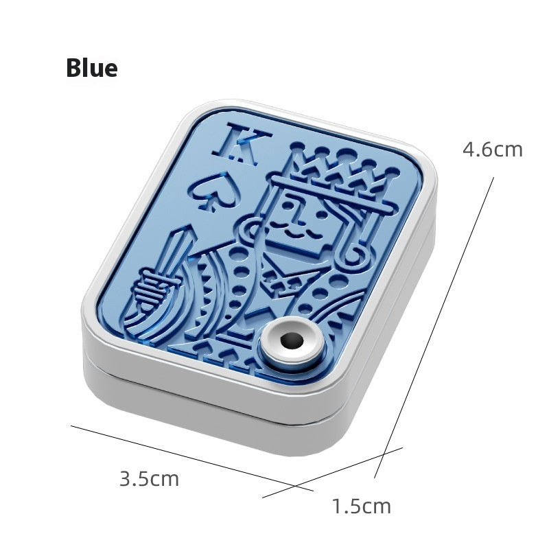 Card Gyro Cat Push Card Children Decompression Toy Card Gyro