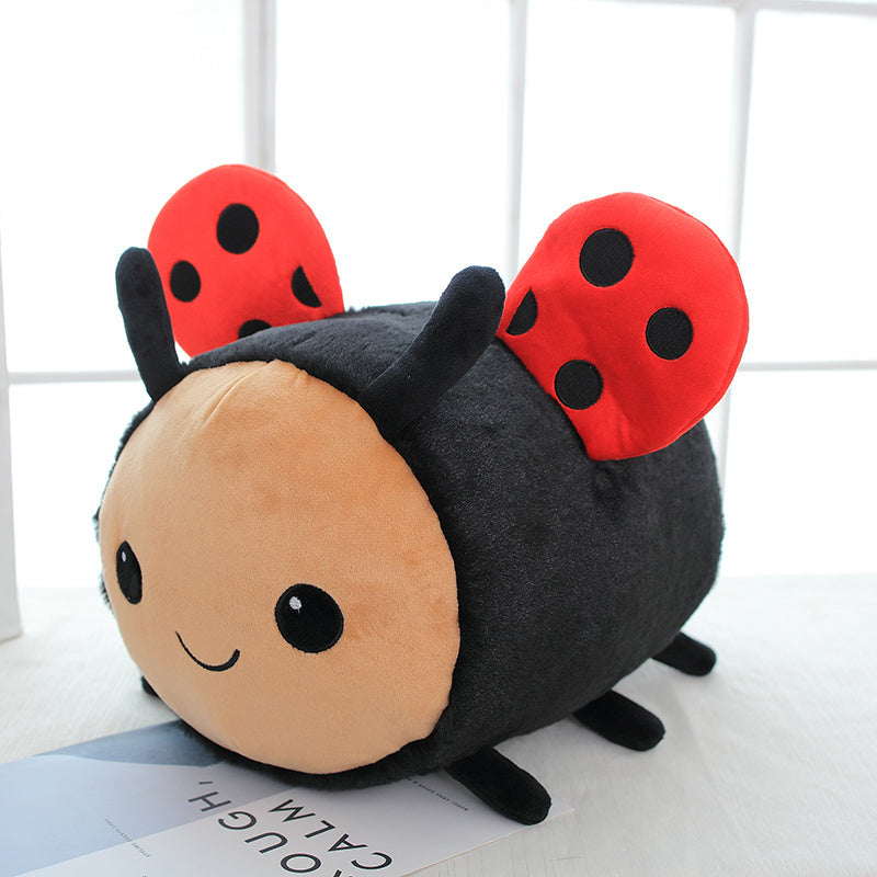 Cartoon bee ladybug plush toy