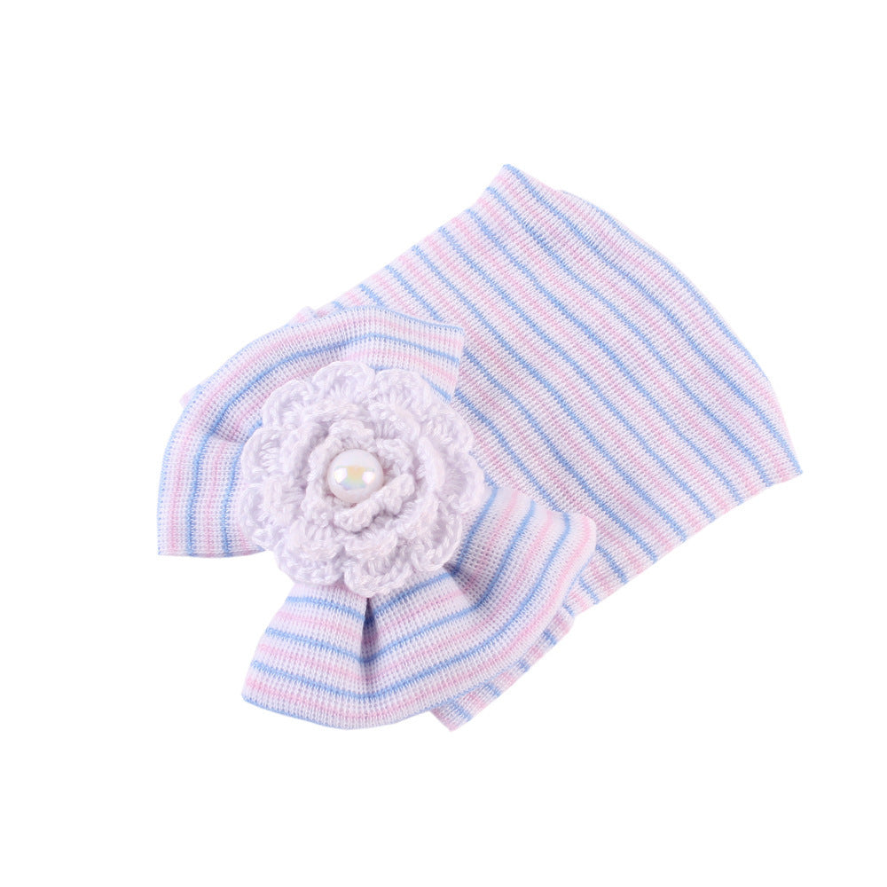 Baby hat knit hat