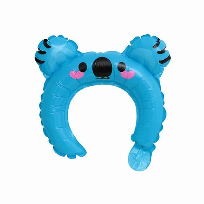 Aluminum film balloon push mobile headdress