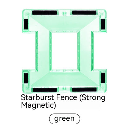 Color Window Asterism Magnetic Building Blocks Assembly
