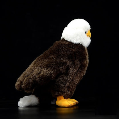 Simulation Bald Eagle Doll Cute Bald Eagle Doll
