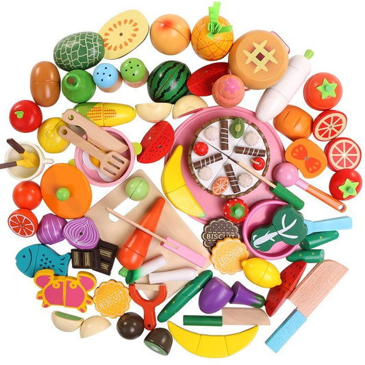 Set de dînette de fruits à découper