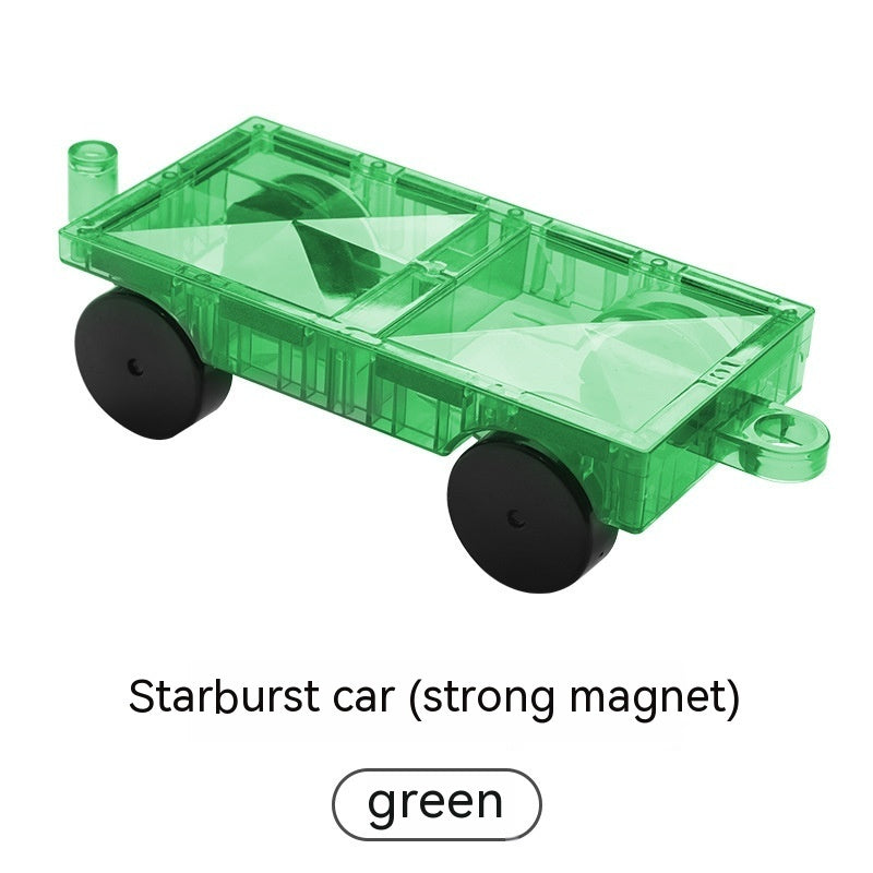 Color Window Asterism Magnetic Building Blocks Assembly