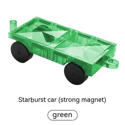 Color Window Asterism Magnetic Building Blocks Assembly