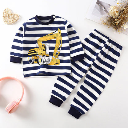 Autumn And Winter Underwear Suit Cotton New Men And Women