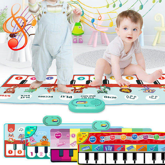 Children's Music Anti Slip Folding Crawling Mat