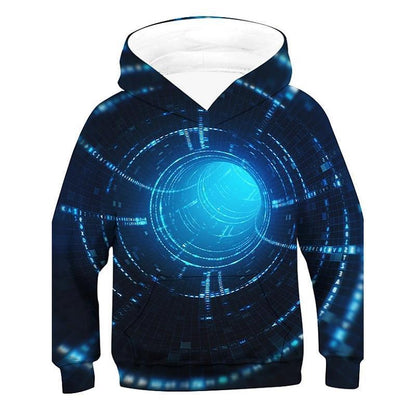 3d Visual Deception Digital Printing Children's Sweater