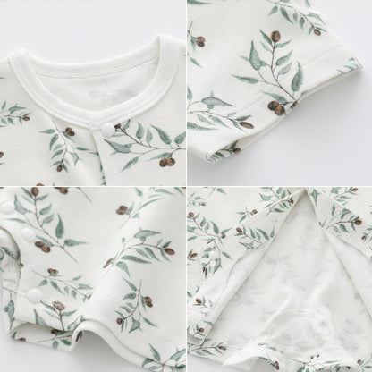 Baby Thin Clothes Short Sleeve Baby Jumpsuits