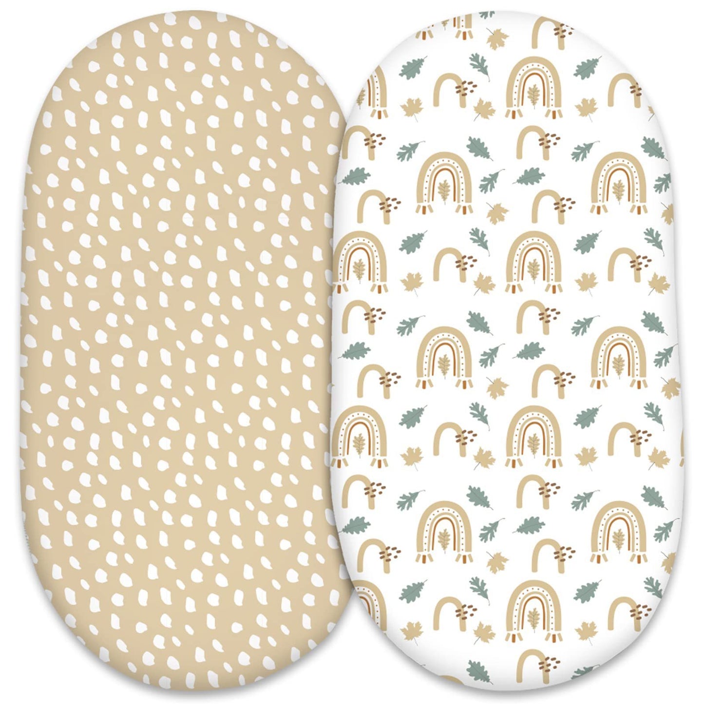 Baby Cradle Fitted Sheet Elastic Printing Baby Caring Table Changing Cover