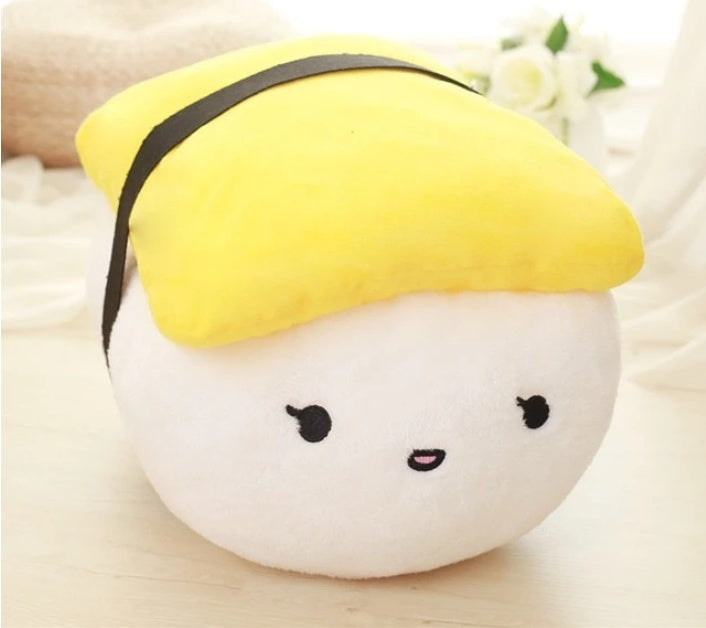 Sushi Rice Shape Stuffed Throw Pillow Cushion Toy