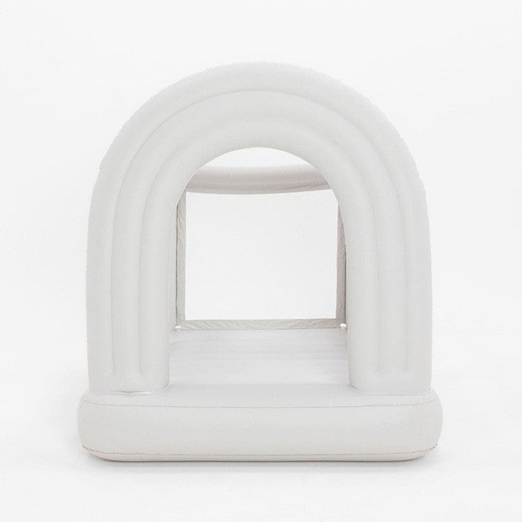 Château gonflable pour enfants en stock d'usine, lit gonflable, château de fête pour enfants, petit lit gonflable familial intérieur et extérieur