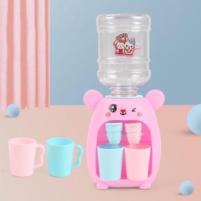 Cute Rabbit Little Yellow Duck Children's Simulation  Water Dispenser Mini