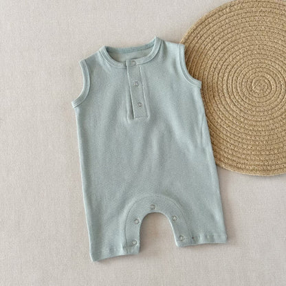 Baby Jumpsuit Grade A Summer Sleeveless Vest
