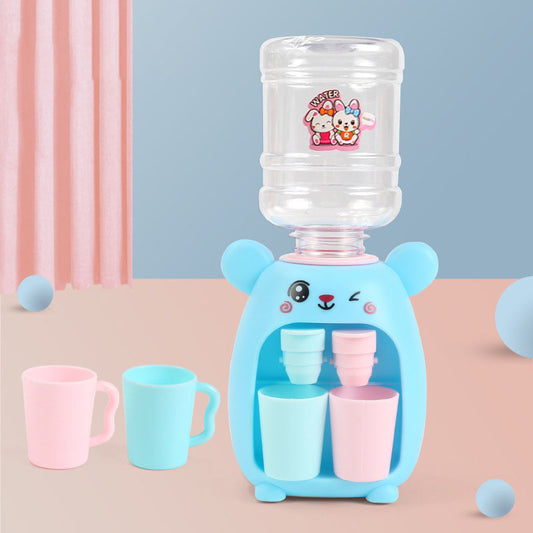 Cute Rabbit Little Yellow Duck Children's Simulation  Water Dispenser Mini