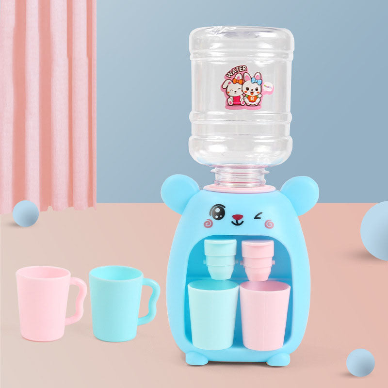 Cute Rabbit Little Yellow Duck Children's Simulation  Water Dispenser Mini
