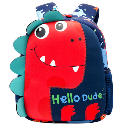 Mochila escolar con diseño de dinosaurio para niños de preescolar