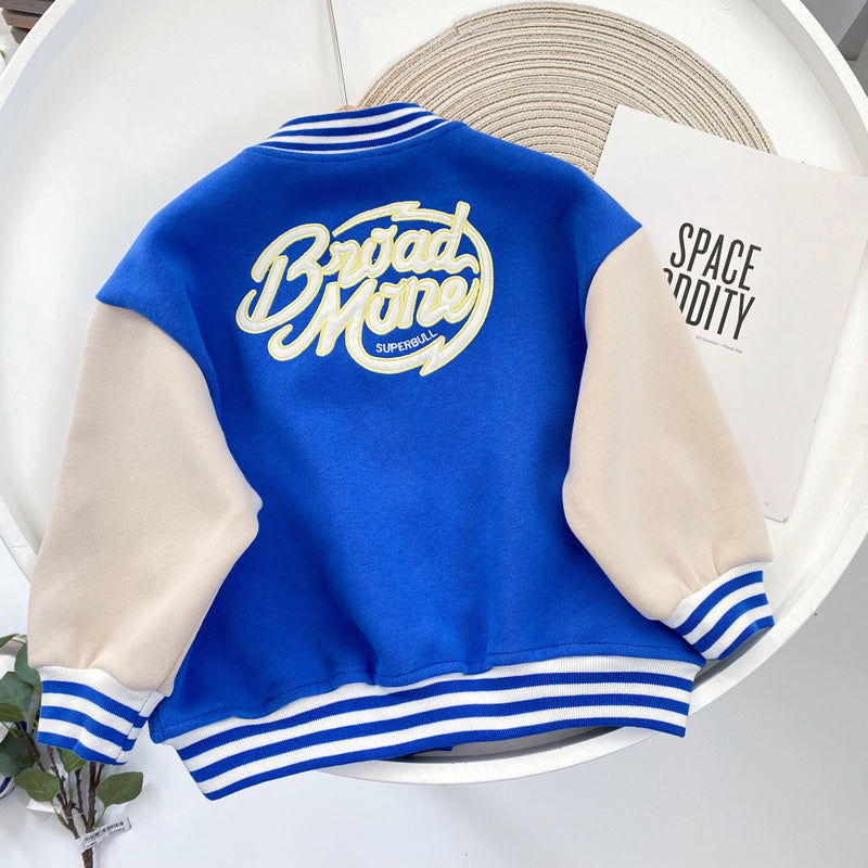 Chaqueta de uniforme de béisbol coreano para niños, para todo tipo de partidos