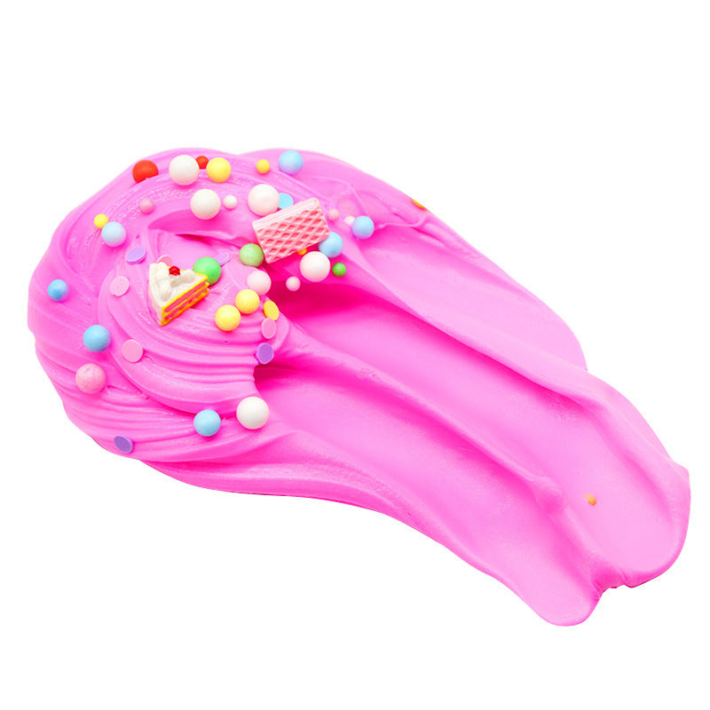 DIY Cake Color Matching Cotton Mud Toy