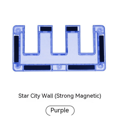Color Window Asterism Magnetic Building Blocks Assembly