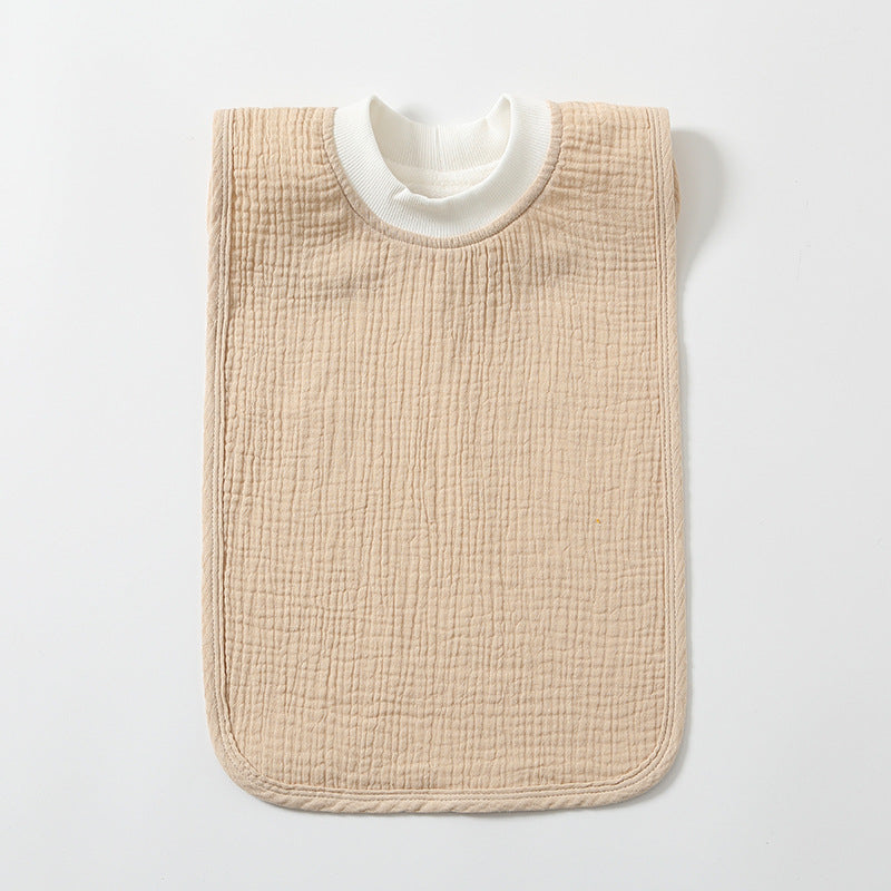 Bavette-serviette pour enfants grand format anti-taches