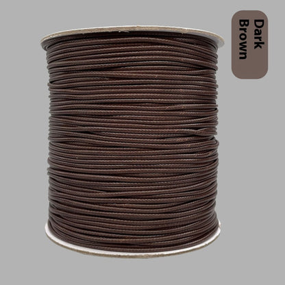 Waxed Thread Environmental Protection Wax Rope Multi-color Hand-woven Wax Rope Necklace Rope Bracelet