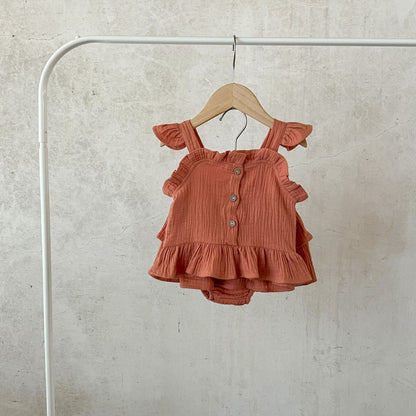 Girls' Western Style Fashion Children's Clothing