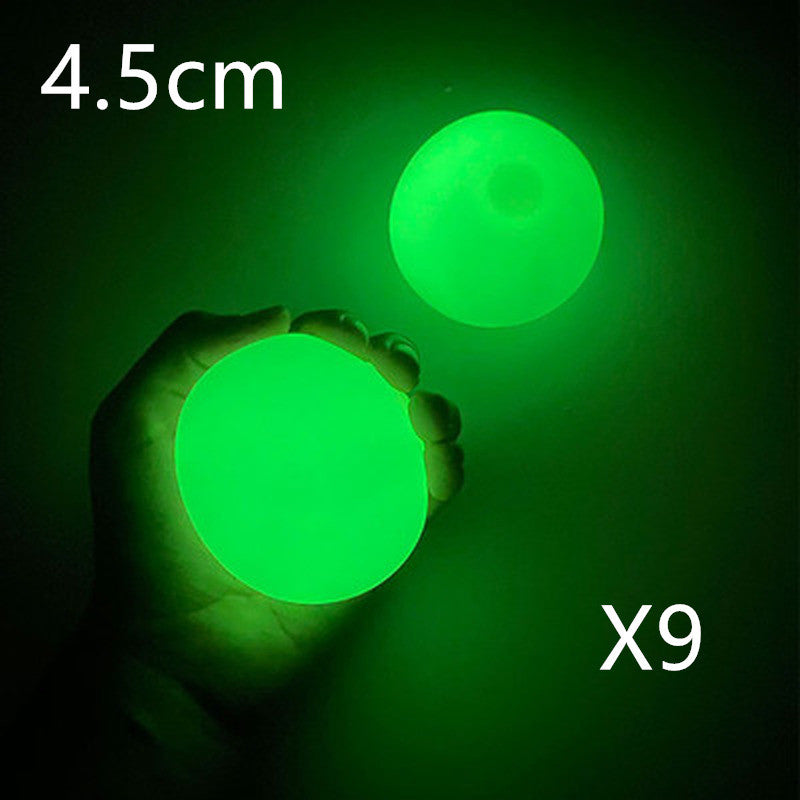Decompression toy sticky wall ball