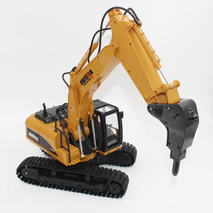Alloy Electric Remote-controlled Engineering Vehicle Model Toy