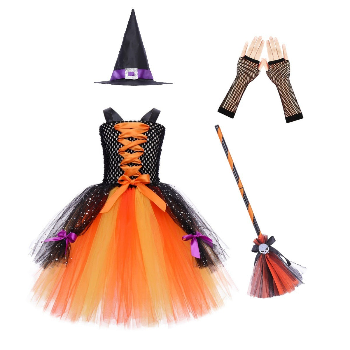 Cosplay Witch Pettiskirt Witch Cosplay Costume Wizard Skirt