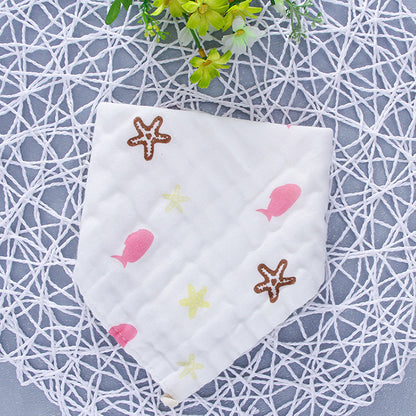 Baby triangle towel cartoon
