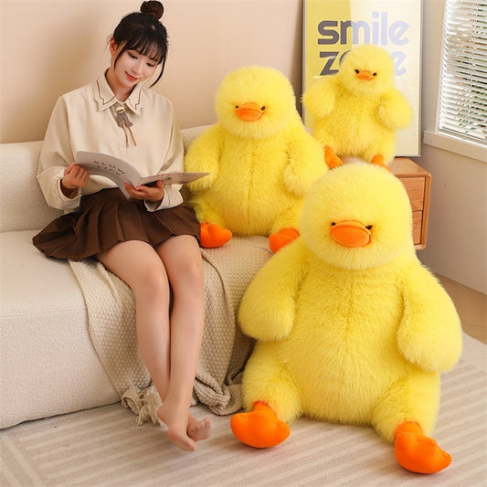 Cute Pier Duck Fluffy Big Doll Cute