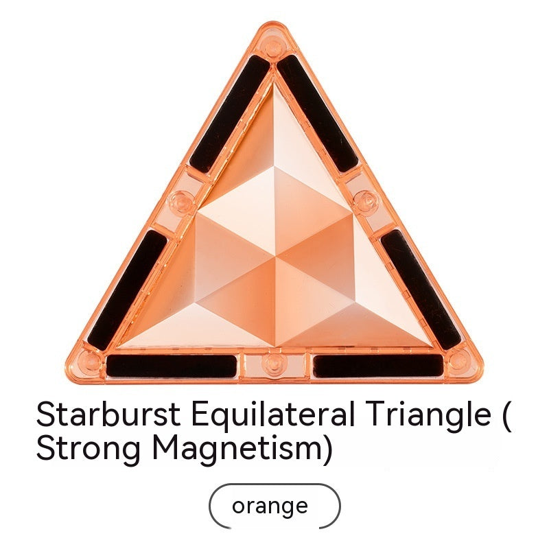 Color Window Asterism Magnetic Building Blocks Assembly
